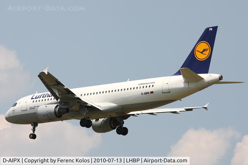 D-AIPX, 1990 Airbus A320-211 C/N 147, Ferihegy