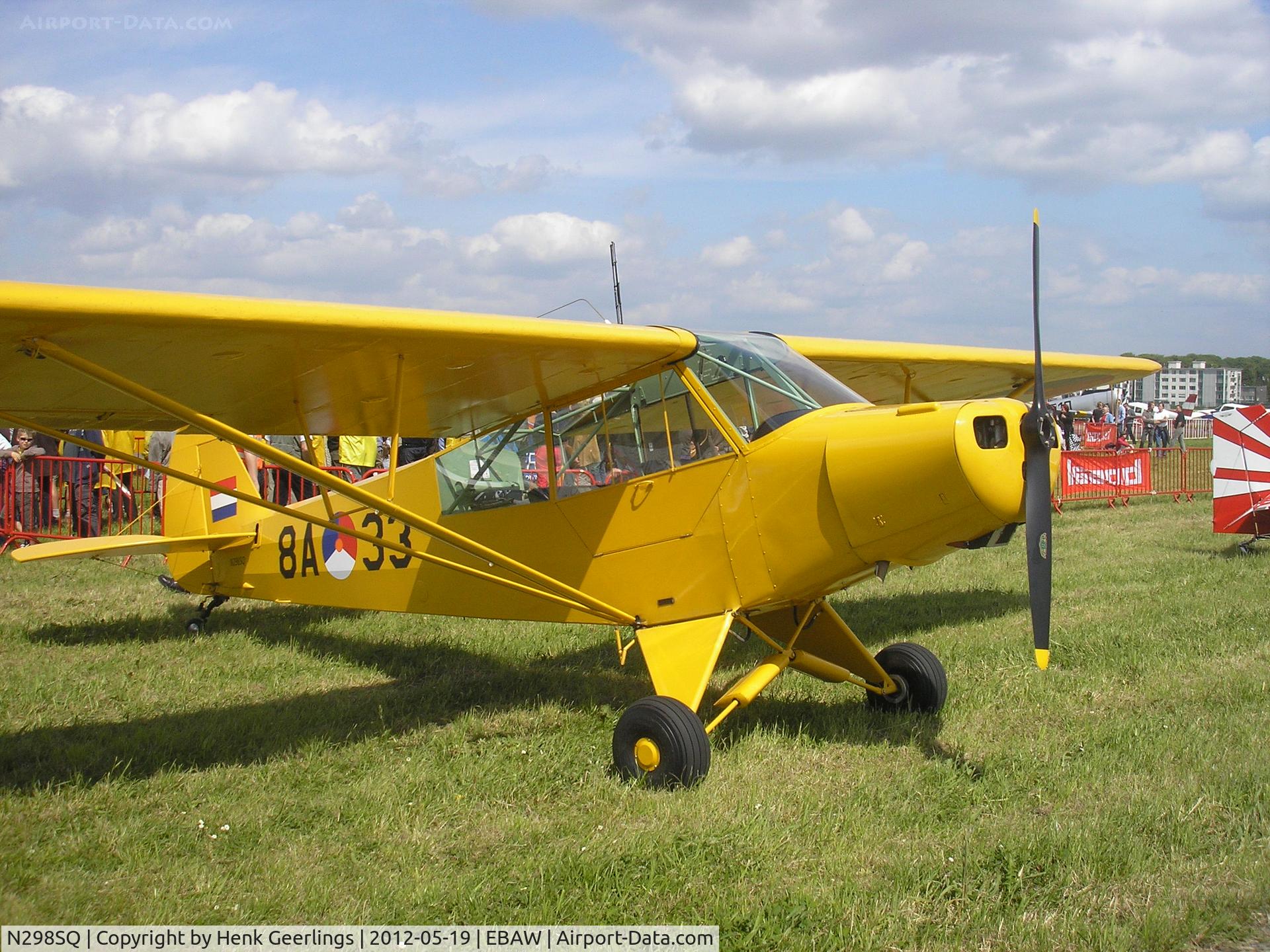 N298SQ, 1952 Piper PA-18-95 Super Cub Super Cub C/N 18-1586, Stampe Fly in 2012 , Deurne