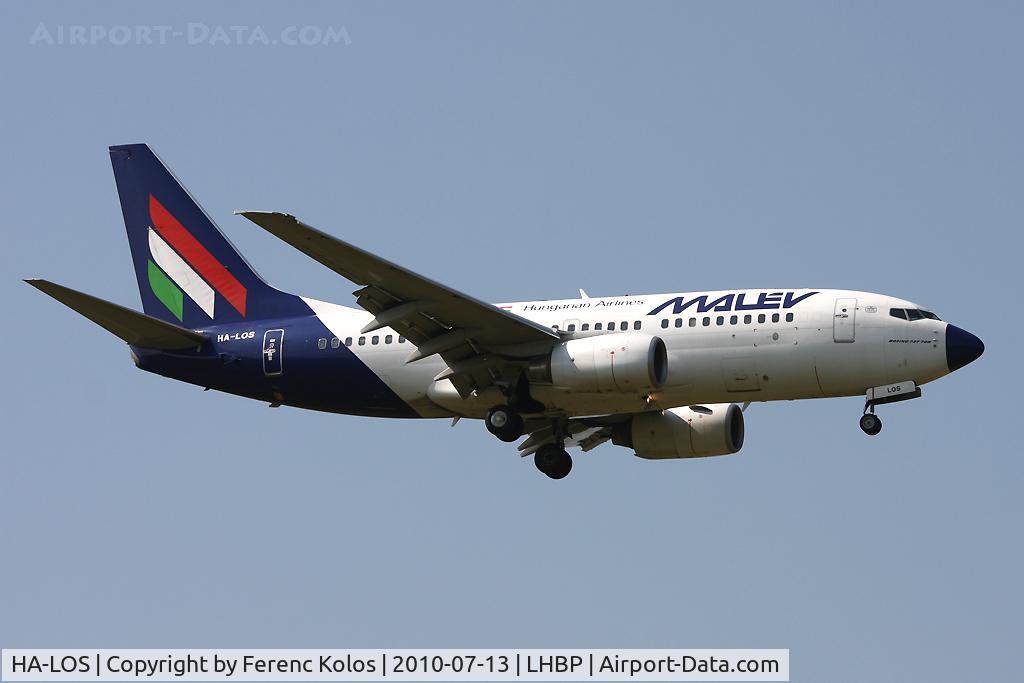 HA-LOS, 2005 Boeing 737-7Q8 C/N 29359, Ferihegy