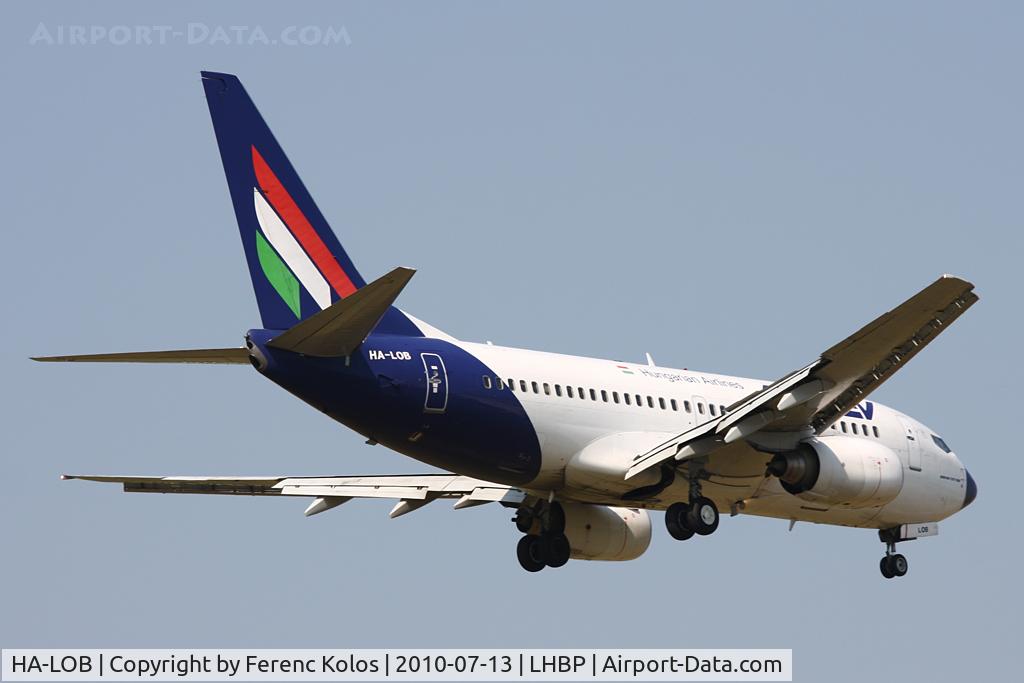 HA-LOB, 2003 Boeing 737-7Q8 C/N 29346, Ferihegy