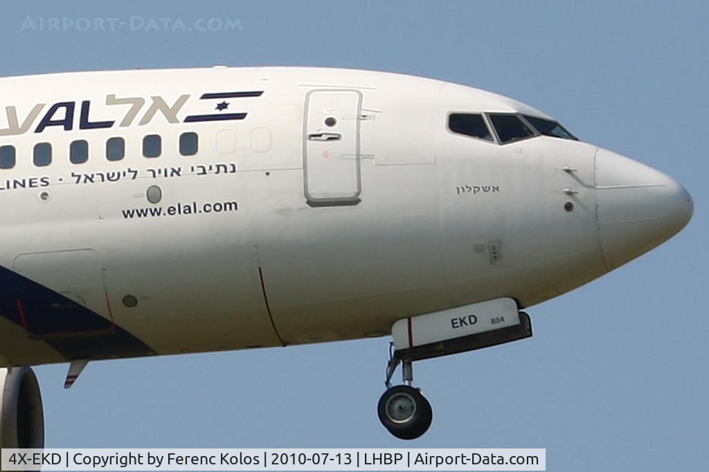 4X-EKD, 1999 Boeing 737-758 C/N 29960, Ferihegy