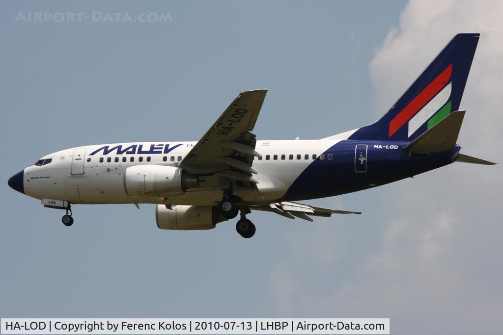 HA-LOD, 2003 Boeing 737-6Q8 C/N 28259, Ferihegy