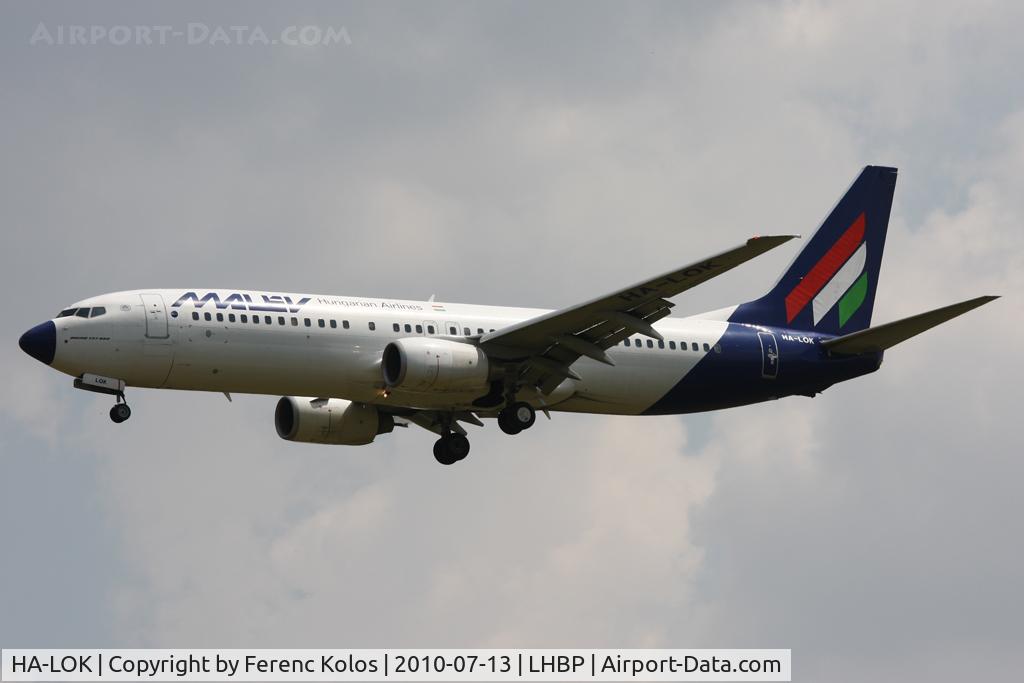 HA-LOK, 2004 Boeing 737-8Q8 C/N 30669, Ferihegy