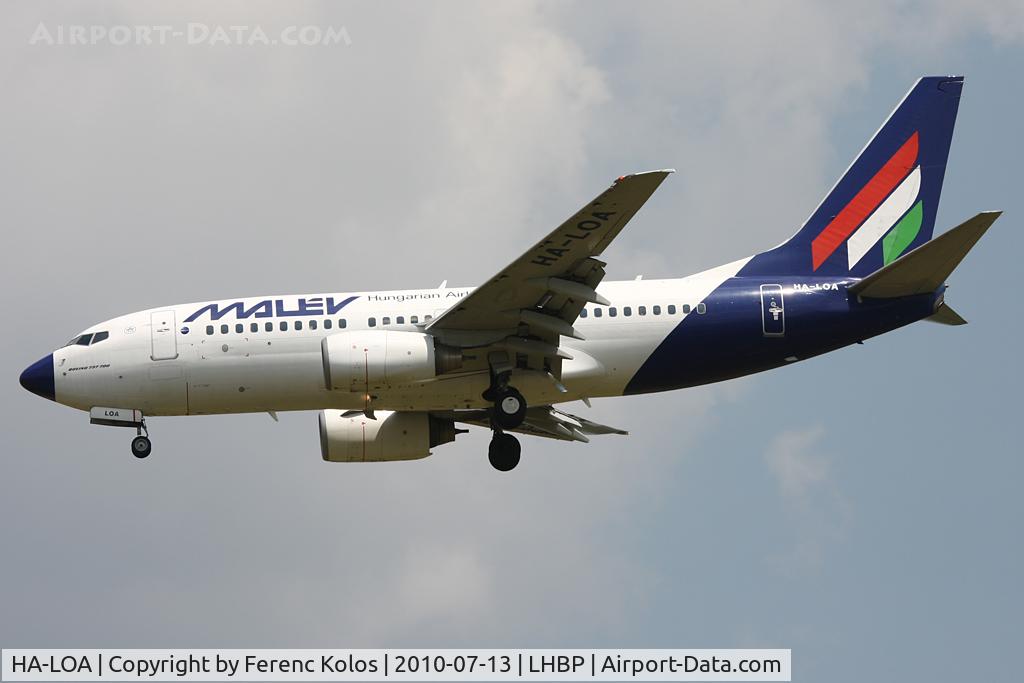 HA-LOA, 2003 Boeing 737-7Q8 C/N 28254, Ferihegy