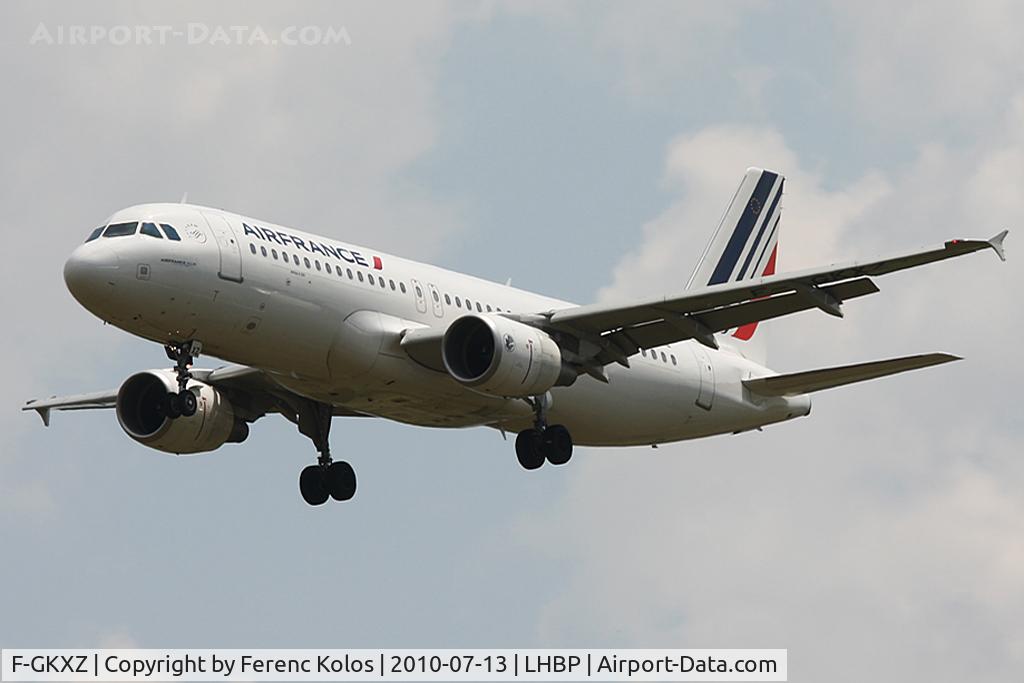 F-GKXZ, 2009 Airbus A320-214 C/N 4084, Ferihegy
