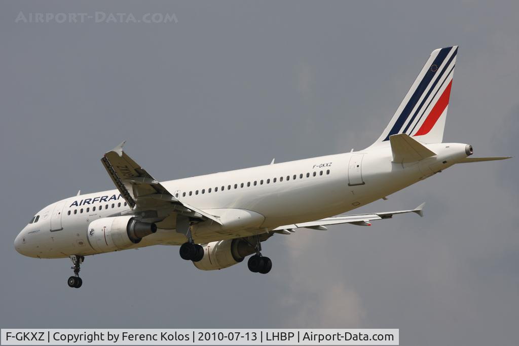 F-GKXZ, 2009 Airbus A320-214 C/N 4084, Ferihegy