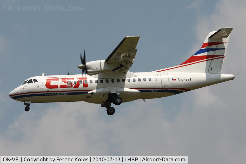 OK-VFI, 1990 ATR 42-320 C/N 173, Ferihegy