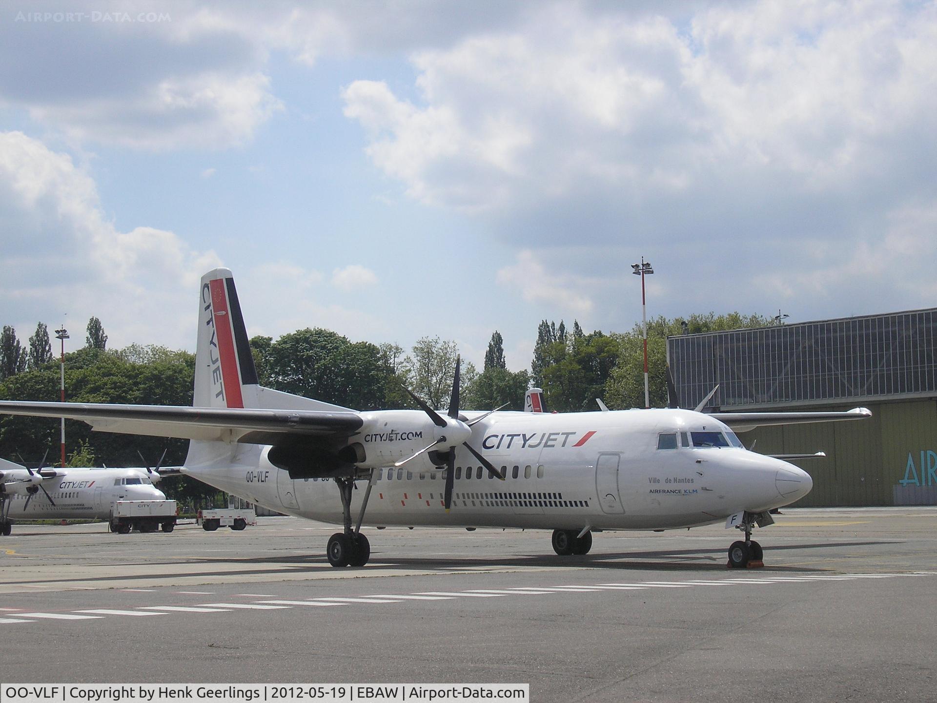 OO-VLF, 1991 Fokker 50 C/N 20208, Stampe Fly in 2012 , Deurne