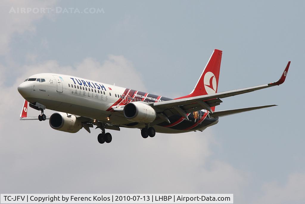 TC-JFV, 2000 Boeing 737-8F2 C/N 29782, Ferihegy