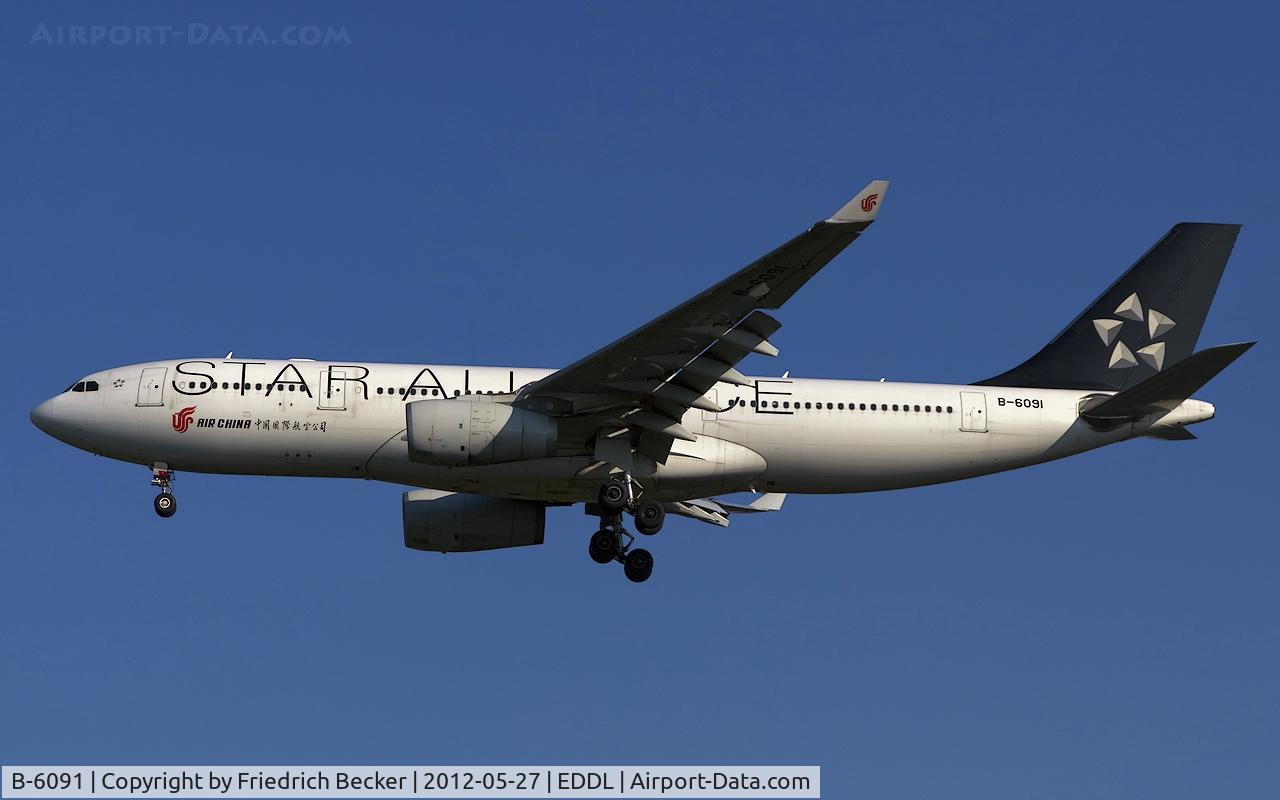 B-6091, 2007 Airbus A330-247 C/N 867, on final RW05
