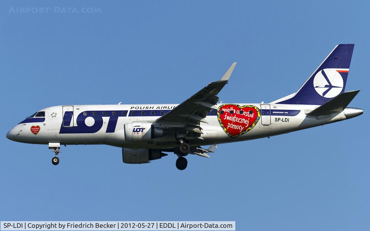 SP-LDI, 2005 Embraer 170LR (ERJ-170-100LR) C/N 17000073, on final RW05
