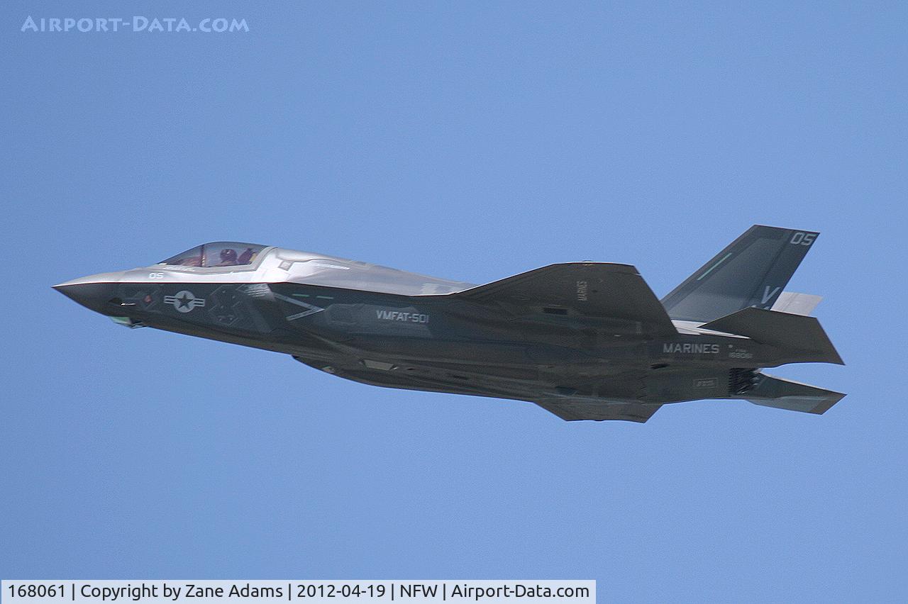 168061, 2011 Lockheed Martin F-35B Lightning II C/N BF-10, F-35B (#10) departing NAS Fort Worth