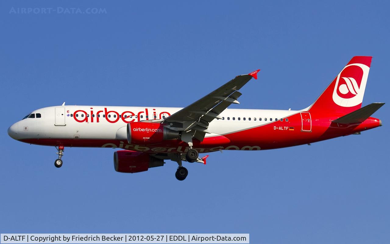 D-ALTF, 2001 Airbus A320-214 C/N 1553, on final RW05R