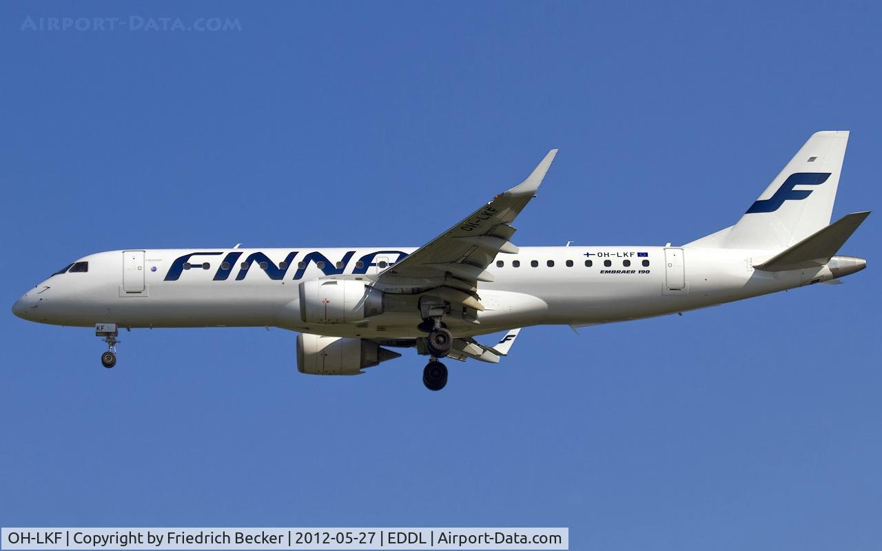 OH-LKF, 2007 Embraer 190LR (ERJ-190-100LR) C/N 19000066, on final RW05R