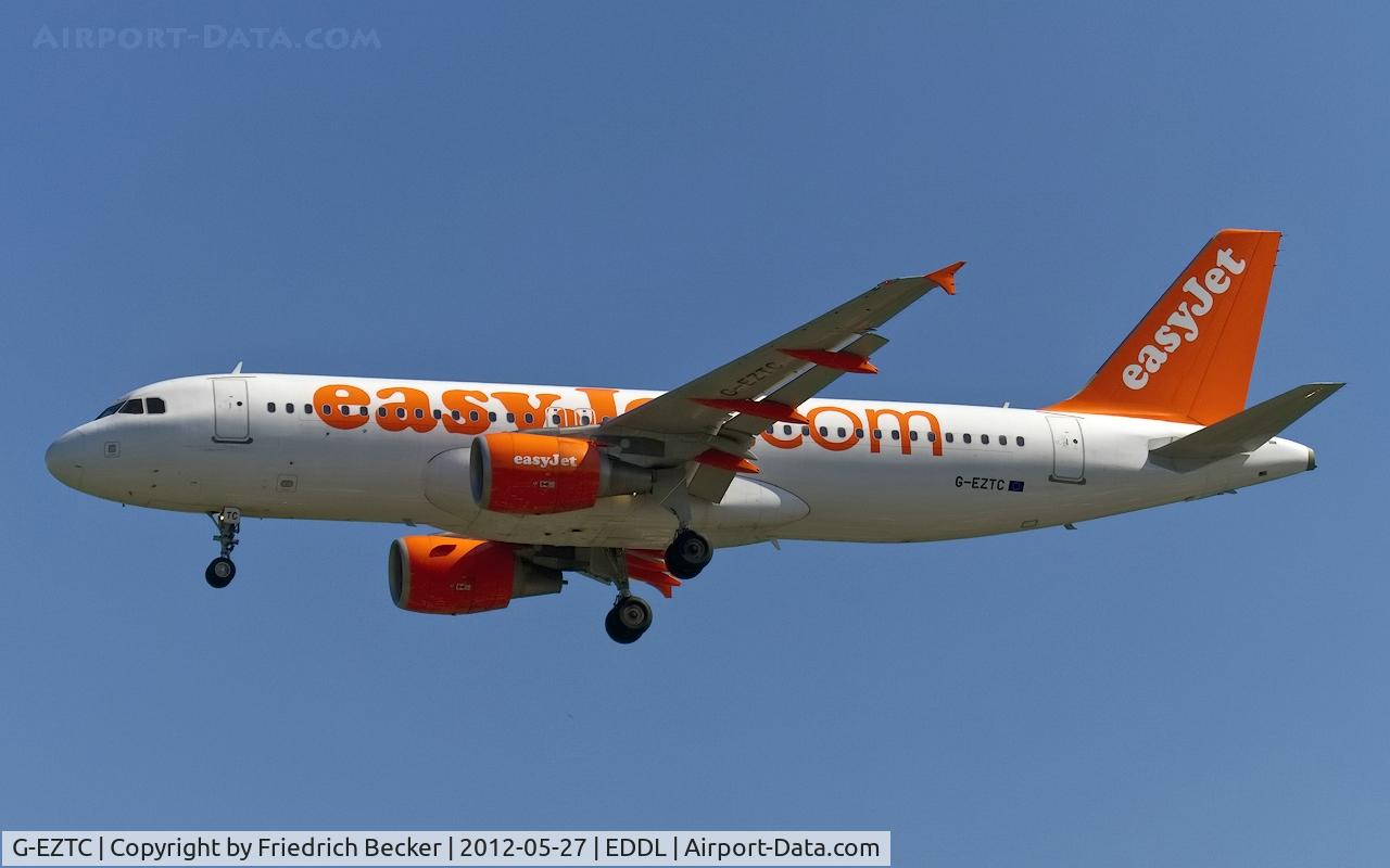 G-EZTC, 2009 Airbus A320-214 C/N 3871, on final RW05R