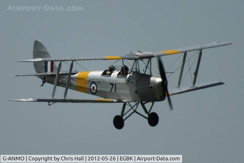 G-ANMO, 1935 De Havilland DH-82A Tiger Moth II C/N 3255, at AeroExpo 2012