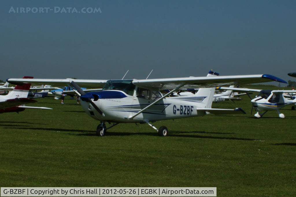 G-BZBF, 1974 Cessna 172M Skyhawk C/N 17262258, at AeroExpo 2012