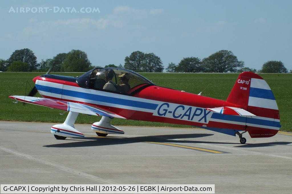 G-CAPX, 1998 Mudry CAP-10B C/N 280, at AeroExpo 2012