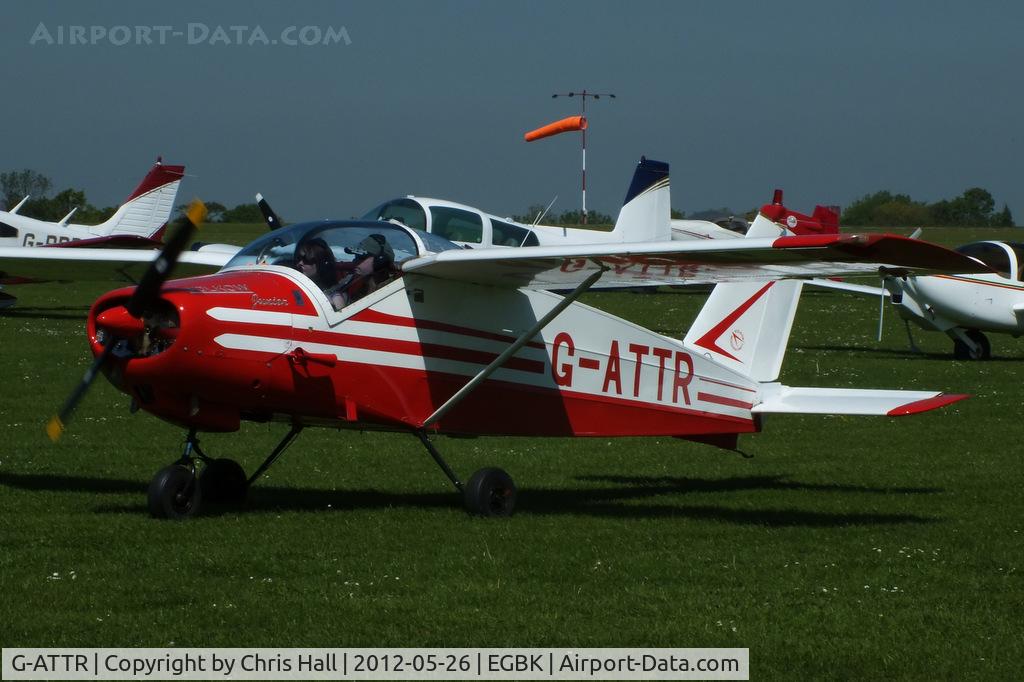 G-ATTR, 1966 Bolkow Bo-208C Junior C/N 612, at AeroExpo 2012