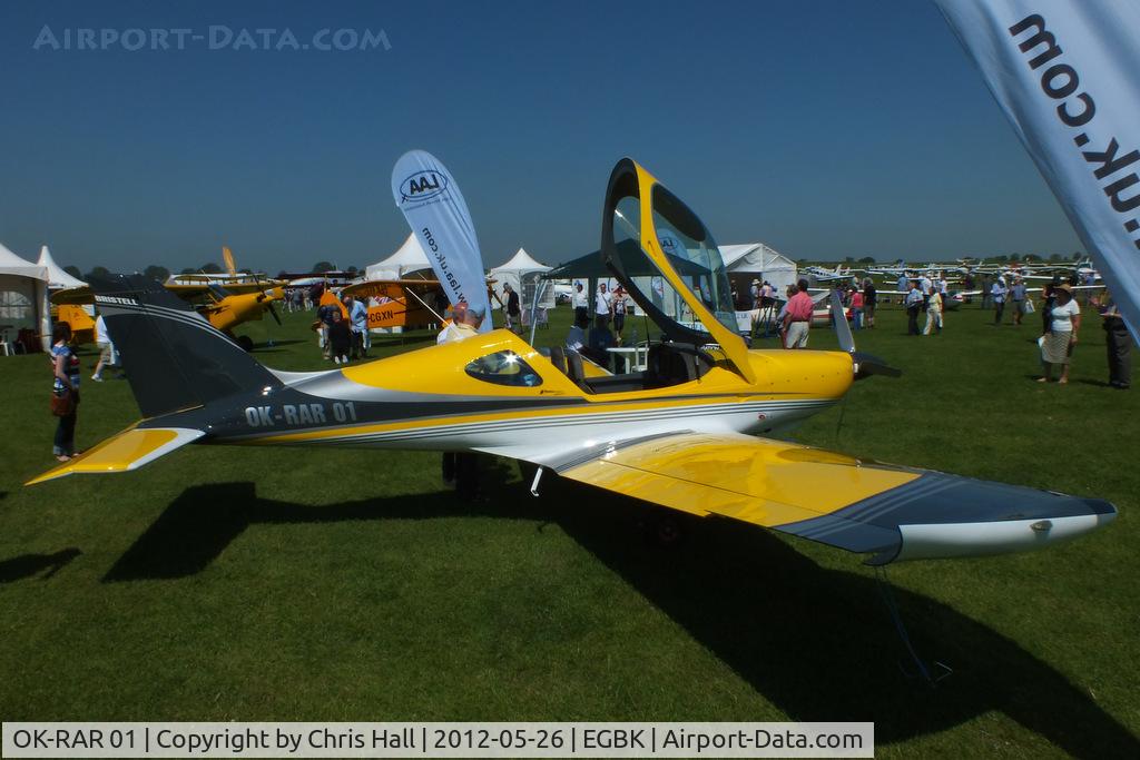 OK-RAR 01, 2012 BRM Aero Bristell E-LSA C/N 025/2012, at AeroExpo 2012