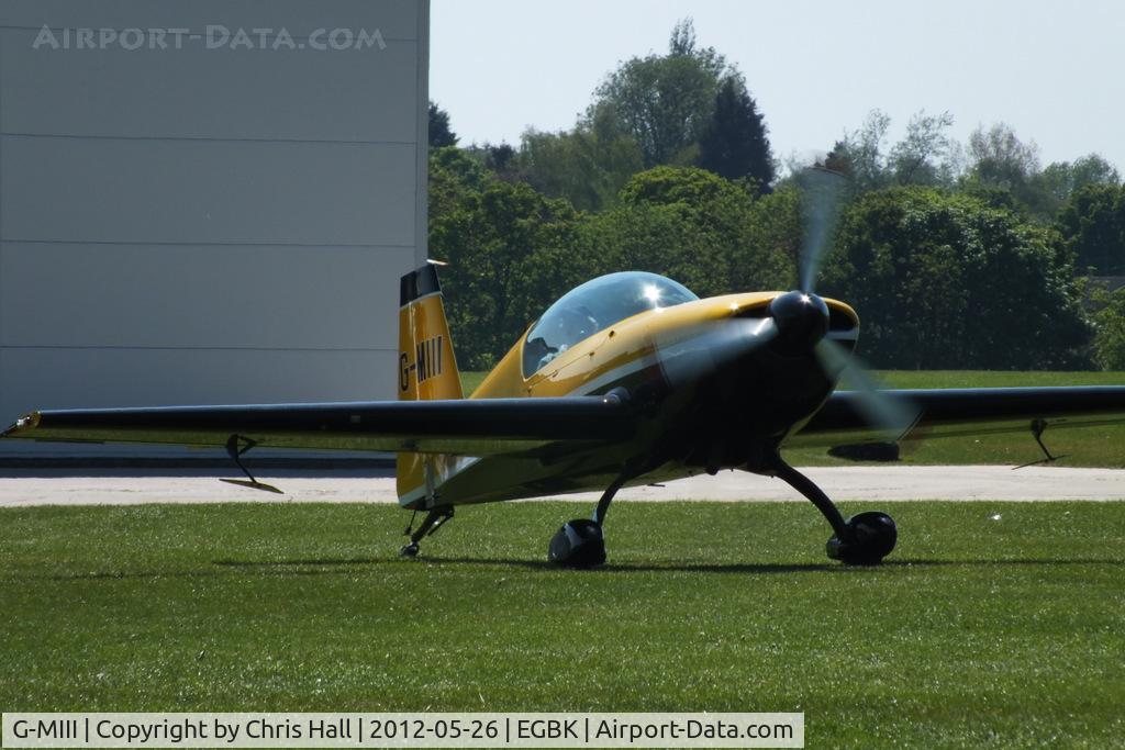 G-MIII, 1995 Extra EA-300L C/N 013, at AeroExpo 2012