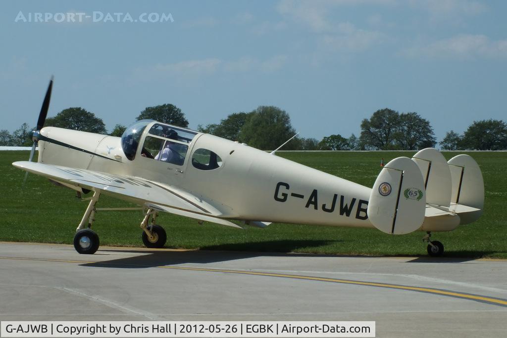 G-AJWB, 1946 Miles M38 Messenger 2A C/N 6699, at AeroExpo 2012