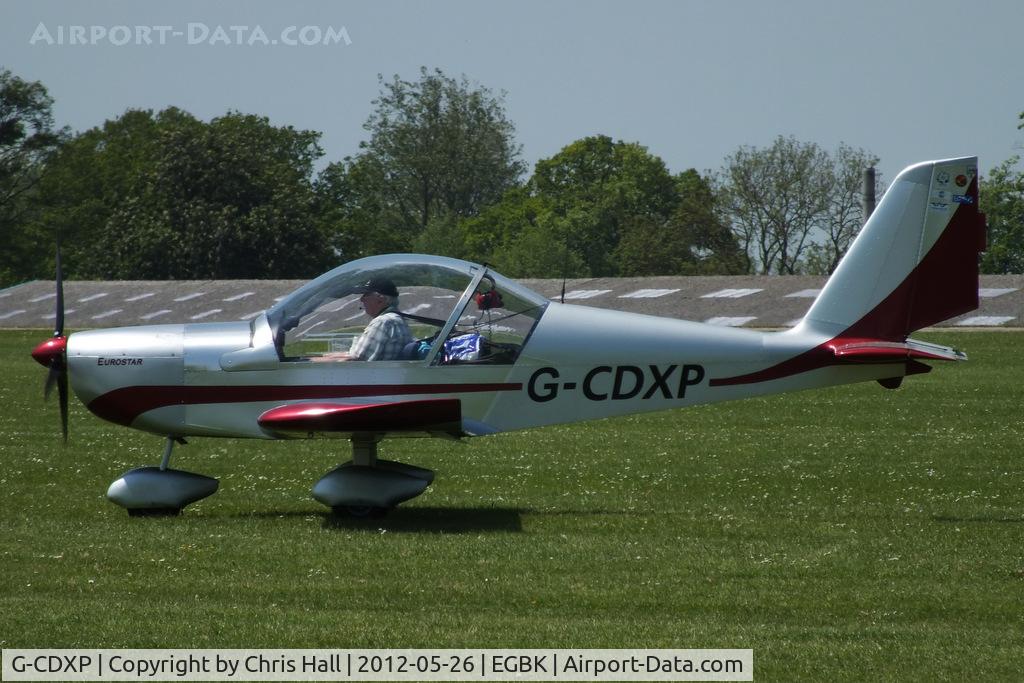 G-CDXP, 2006 Aerotechnik EV-97 Eurostar C/N PFA 315-14530, at AeroExpo 2012