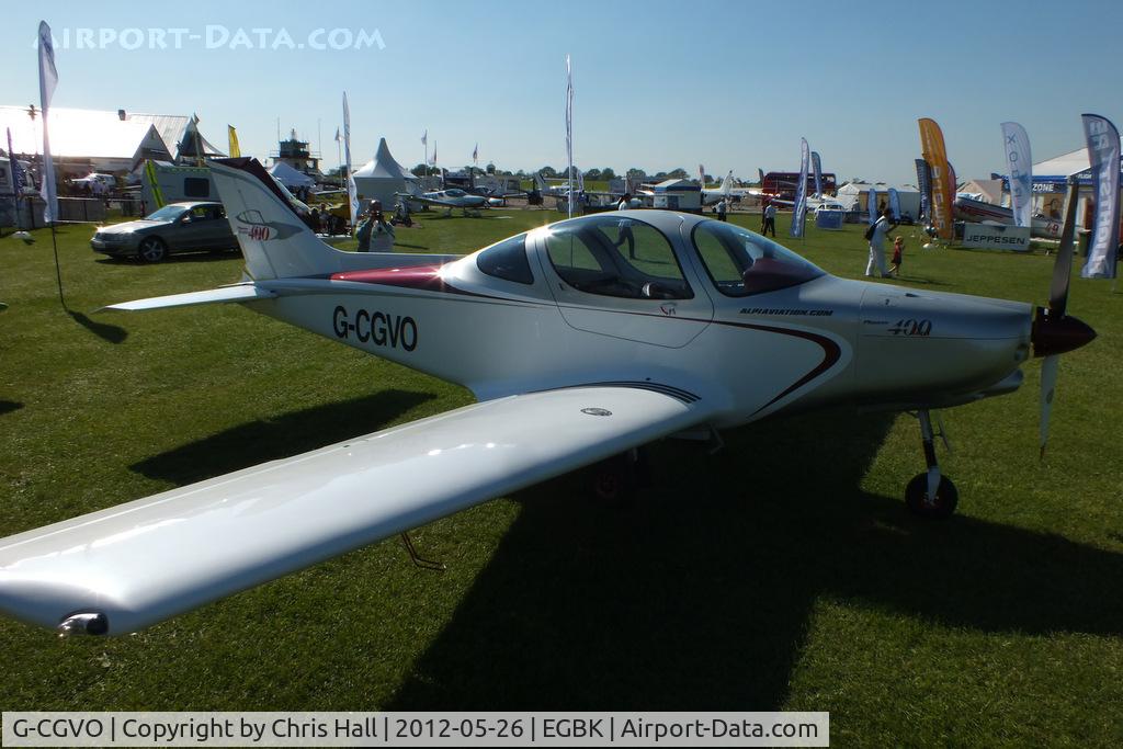 G-CGVO, 2011 Alpi Aviation Pioneer 400 C/N LAA 364-15006, at AeroExpo 2012