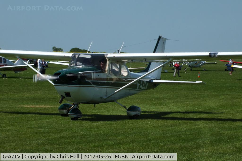 G-AZLV, 1969 Cessna 172K Skyhawk C/N 17257908, at AeroExpo 2012