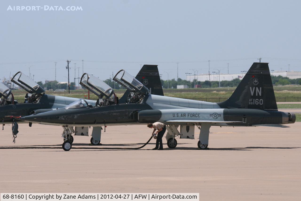68-8160, Northrop T-38A Talon C/N T.6165, At Alliance Airport - Fort Worth, TX