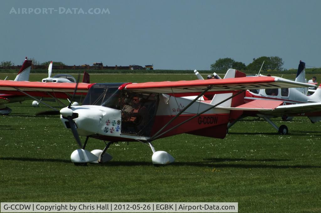 G-CCDW, 2003 Best Off Skyranger 582(1) C/N BMAA/HB/268, at AeroExpo 2012