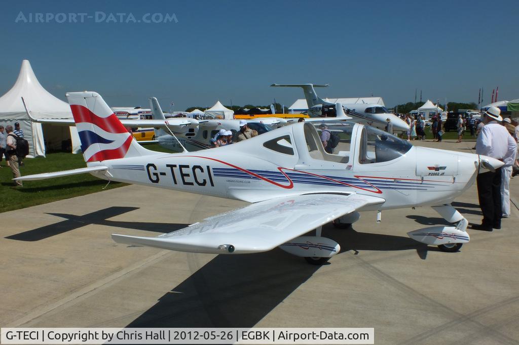 G-TECI, 2010 Tecnam P-2002JF Sierra C/N 127, at AeroExpo 2012
