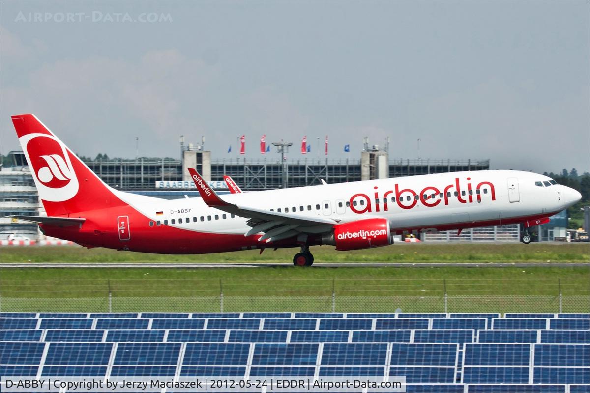 D-ABBY, 2007 Boeing 737-86J C/N 34970, Boeing 737-86J