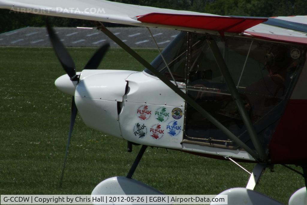 G-CCDW, 2003 Best Off Skyranger 582(1) C/N BMAA/HB/268, at AeroExpo 2012