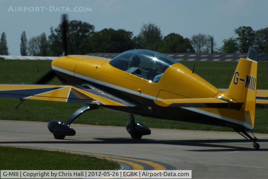 G-MIII, 1995 Extra EA-300L C/N 013, at AeroExpo 2012