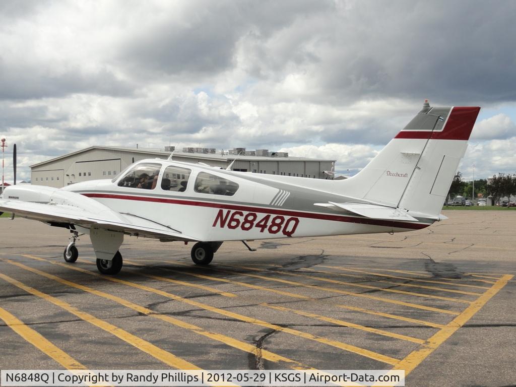N6848Q, 1964 Beech 95-B55 (T42A) Baron C/N TC-669, Fleming Field, So St Paul MN