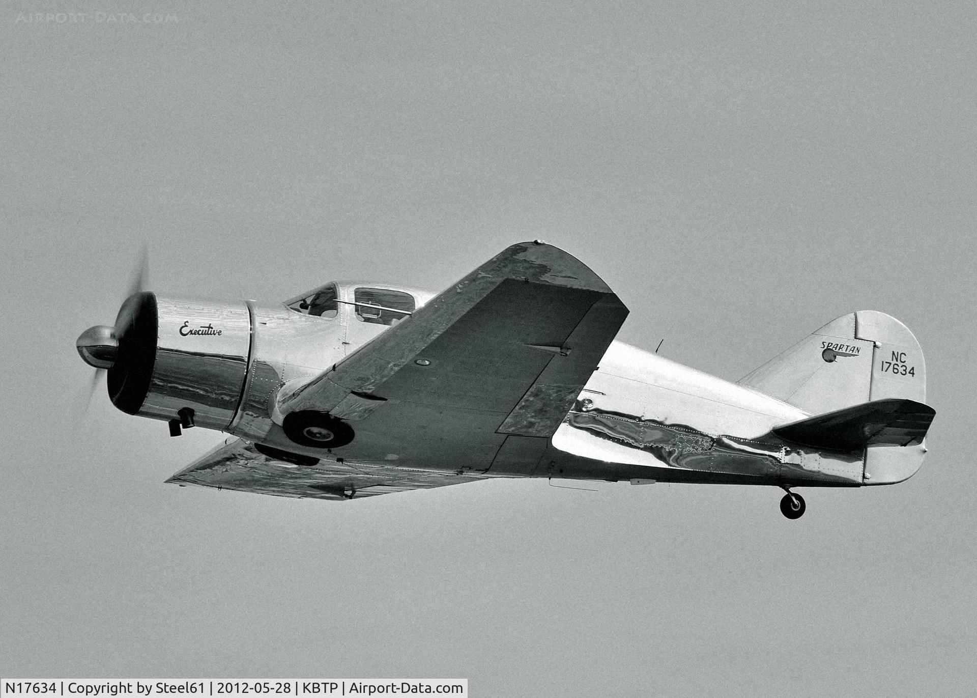N17634, 1939 Spartan 7W Executive C/N 17, Spartan Executive