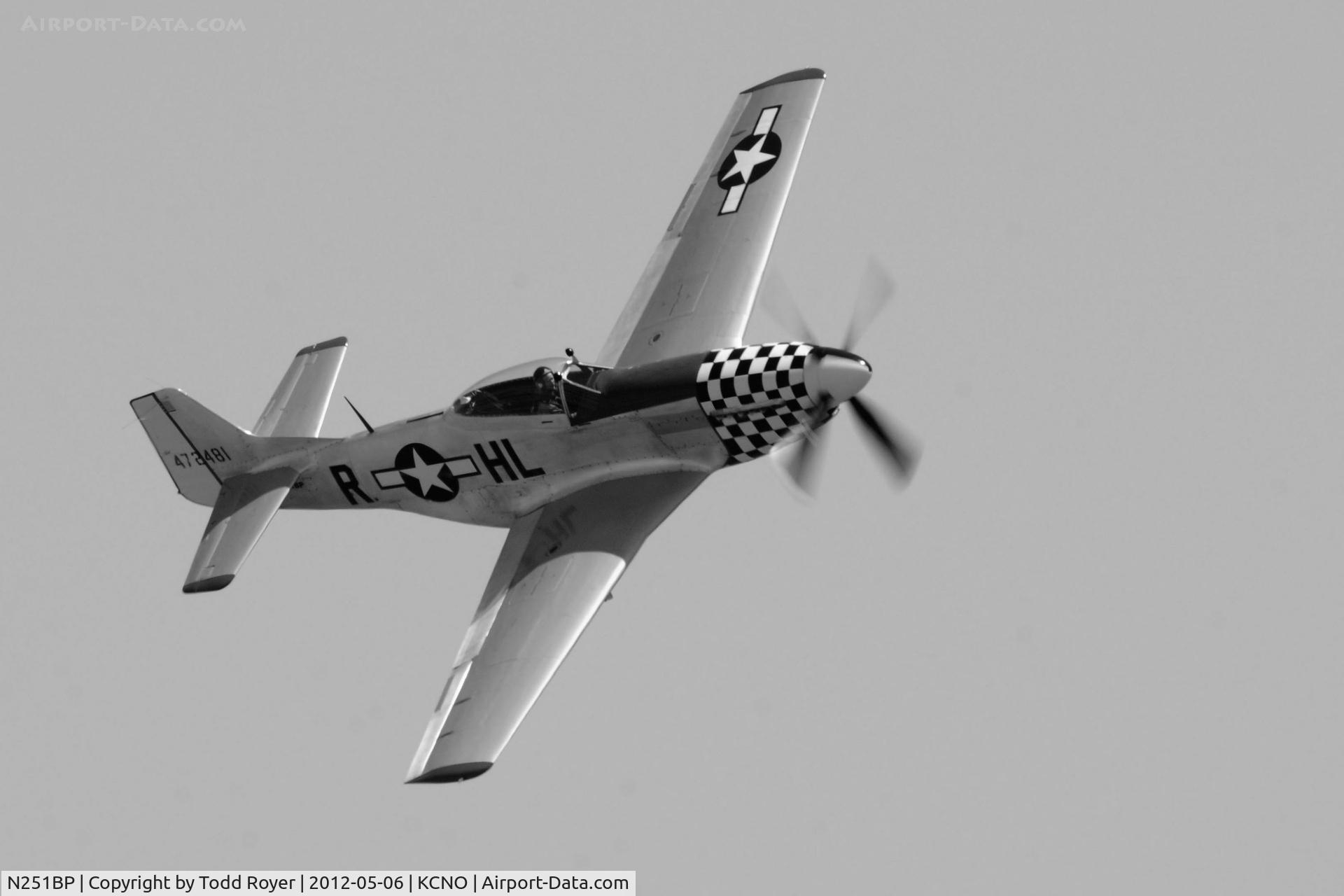 N251BP, 1944 North American P-51D Mustang C/N 44-84753, 2012 Chino Airshow