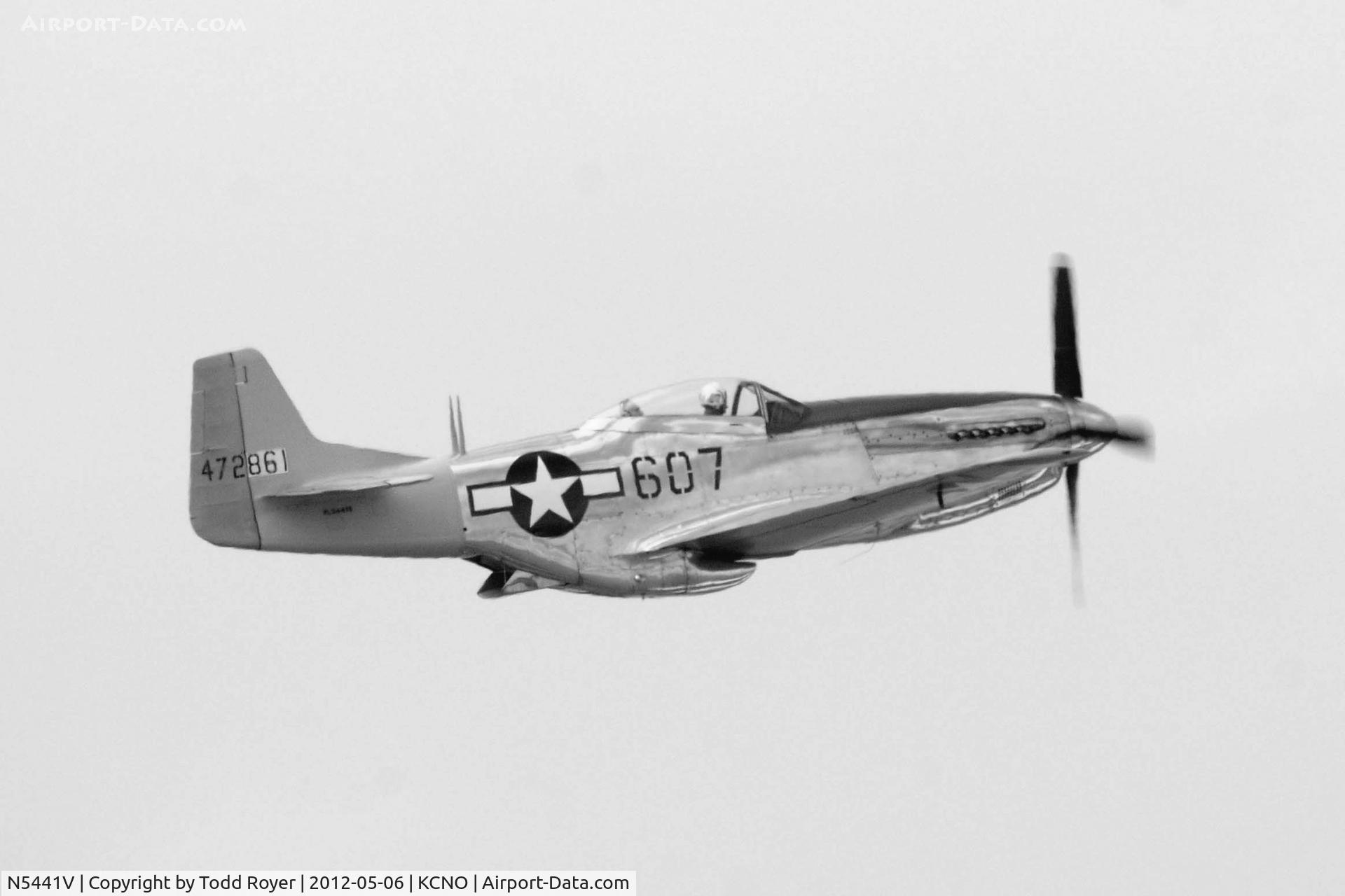 N5441V, 1961 North American F-51D Mustang C/N 45-11582, 2012 Chino Airshow
