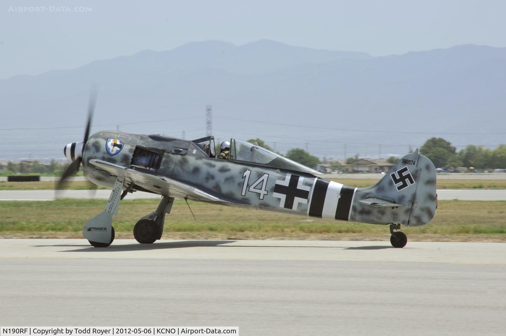 N190RF, Focke-Wulf Fw-190A-9 C/N 980 574, 2012 Chino Airshow