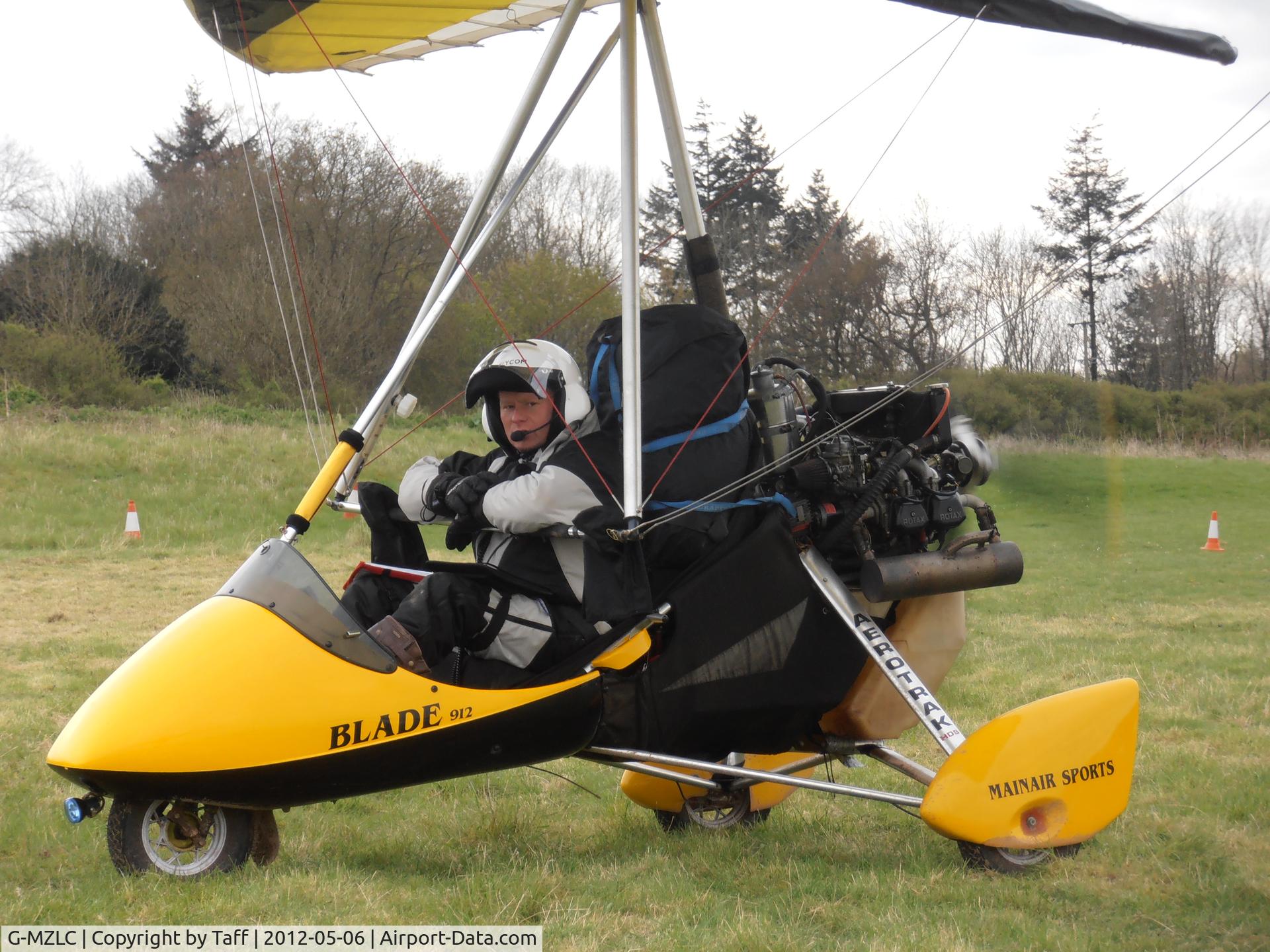 G-MZLC, 1998 Mainair Blade 912 C/N 1146-0298-7-W949, G-MZLC at Popham 2012