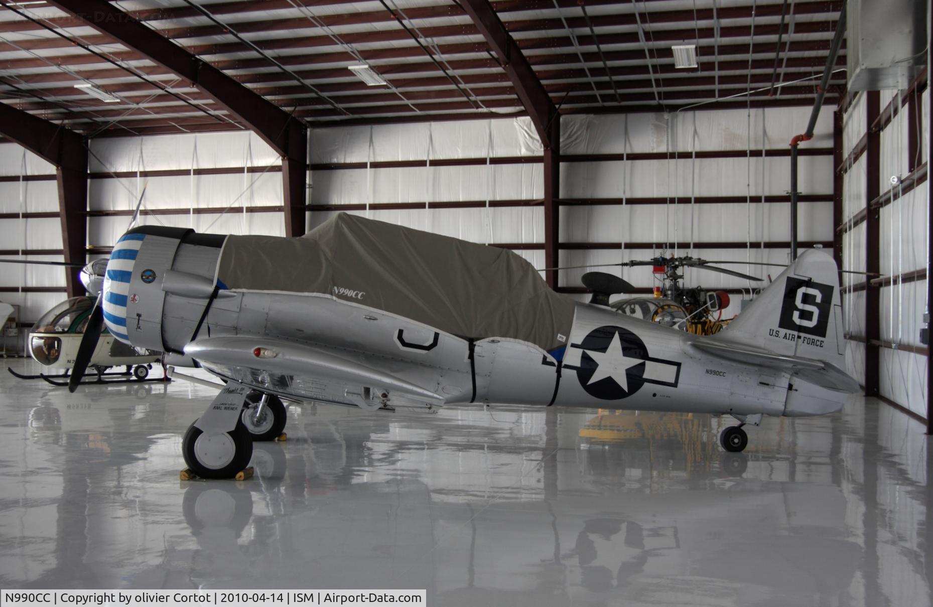 N990CC, North American T-6G Texan C/N 168-51, Kissimee airport