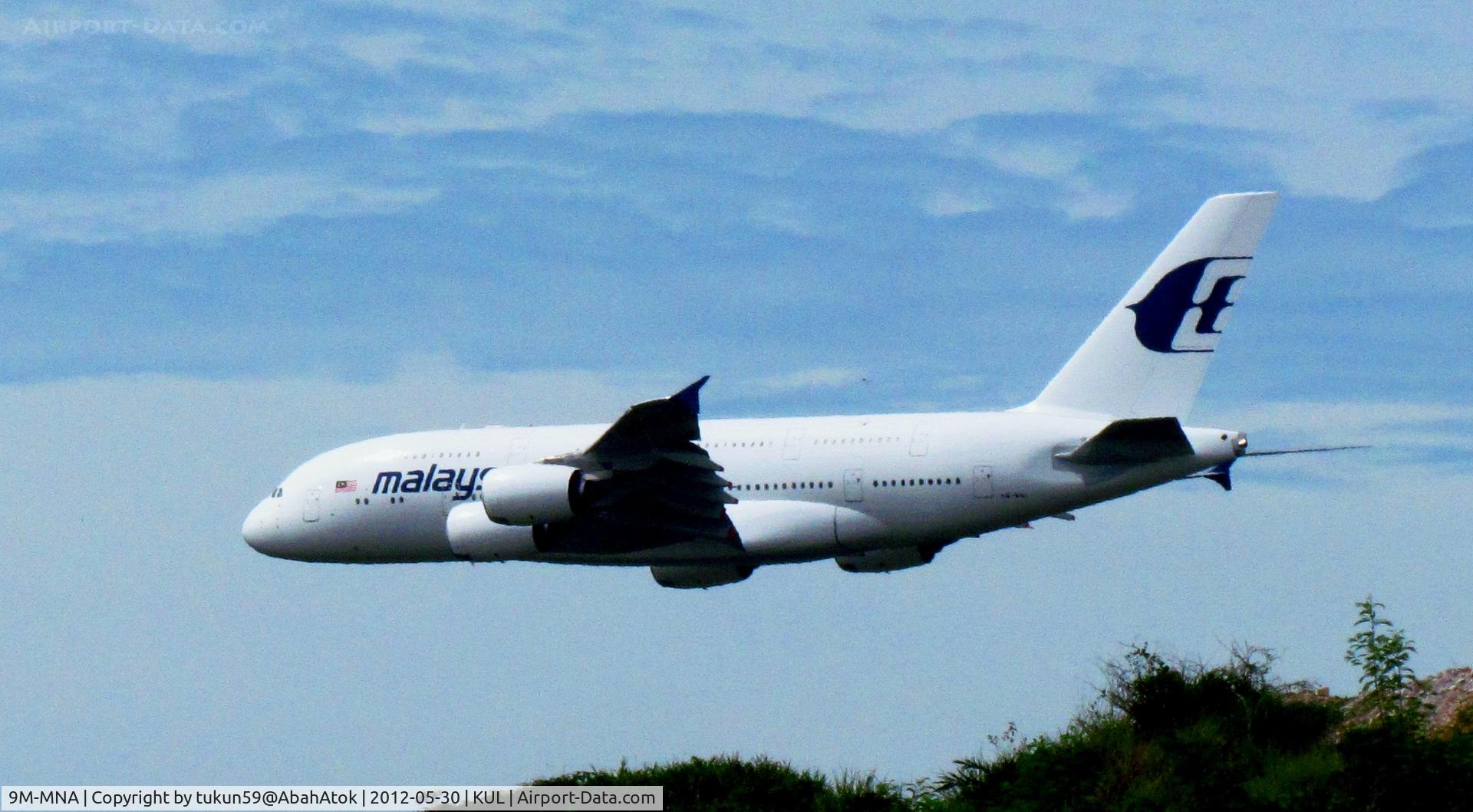 9M-MNA, 2011 Airbus A380-841 C/N 078, Malaysia Airlines