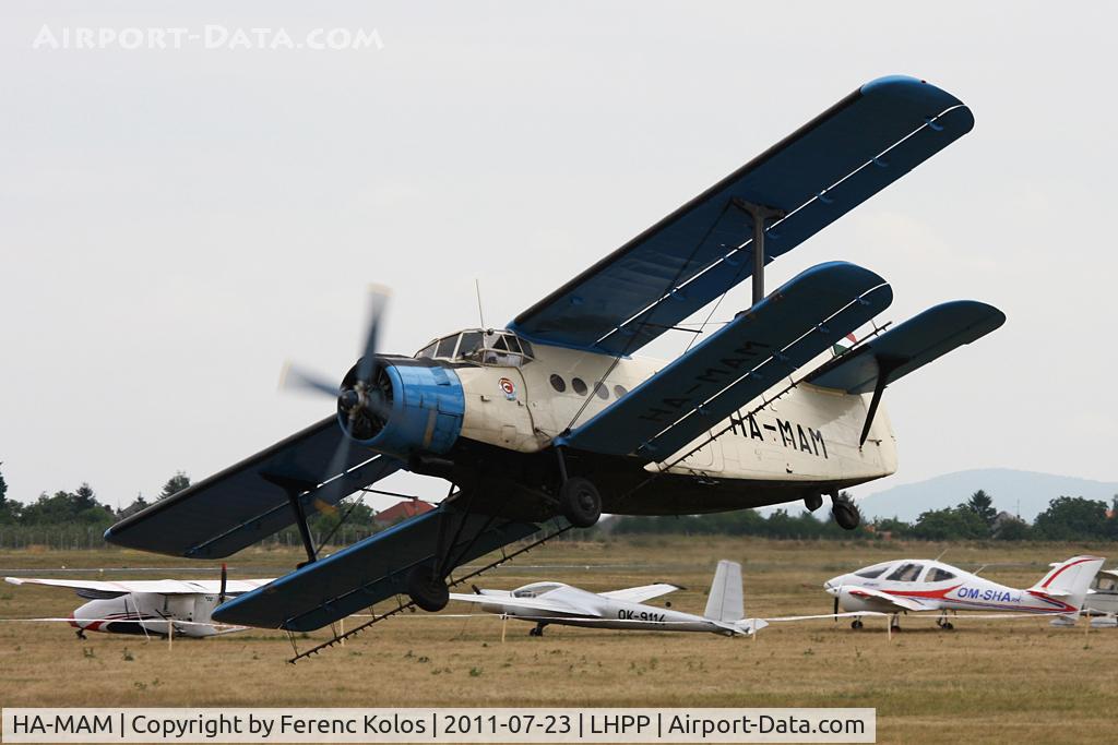 HA-MAM, 1984 PZL-Mielec An-2R C/N 1G208-44, Pécs