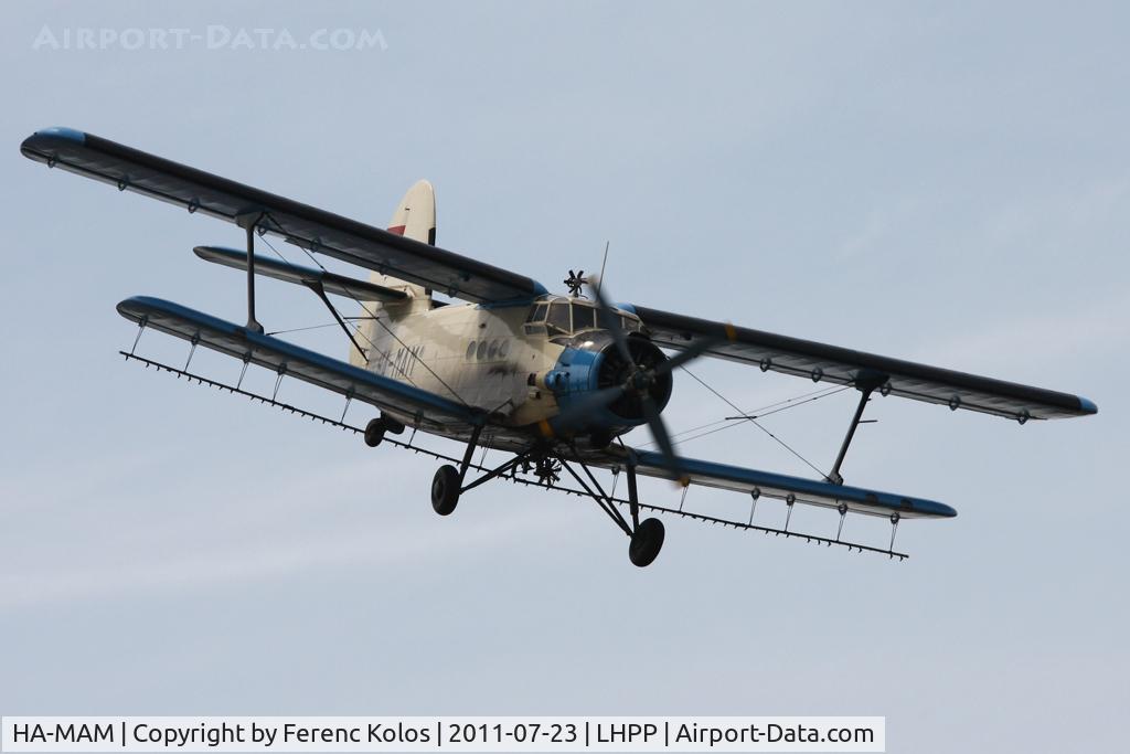 HA-MAM, 1984 PZL-Mielec An-2R C/N 1G208-44, Pécs