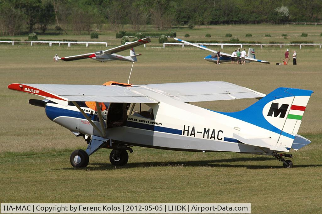 HA-MAC, Maule MX-7-235 Star Rocket C/N 10070C, Dunakeszi