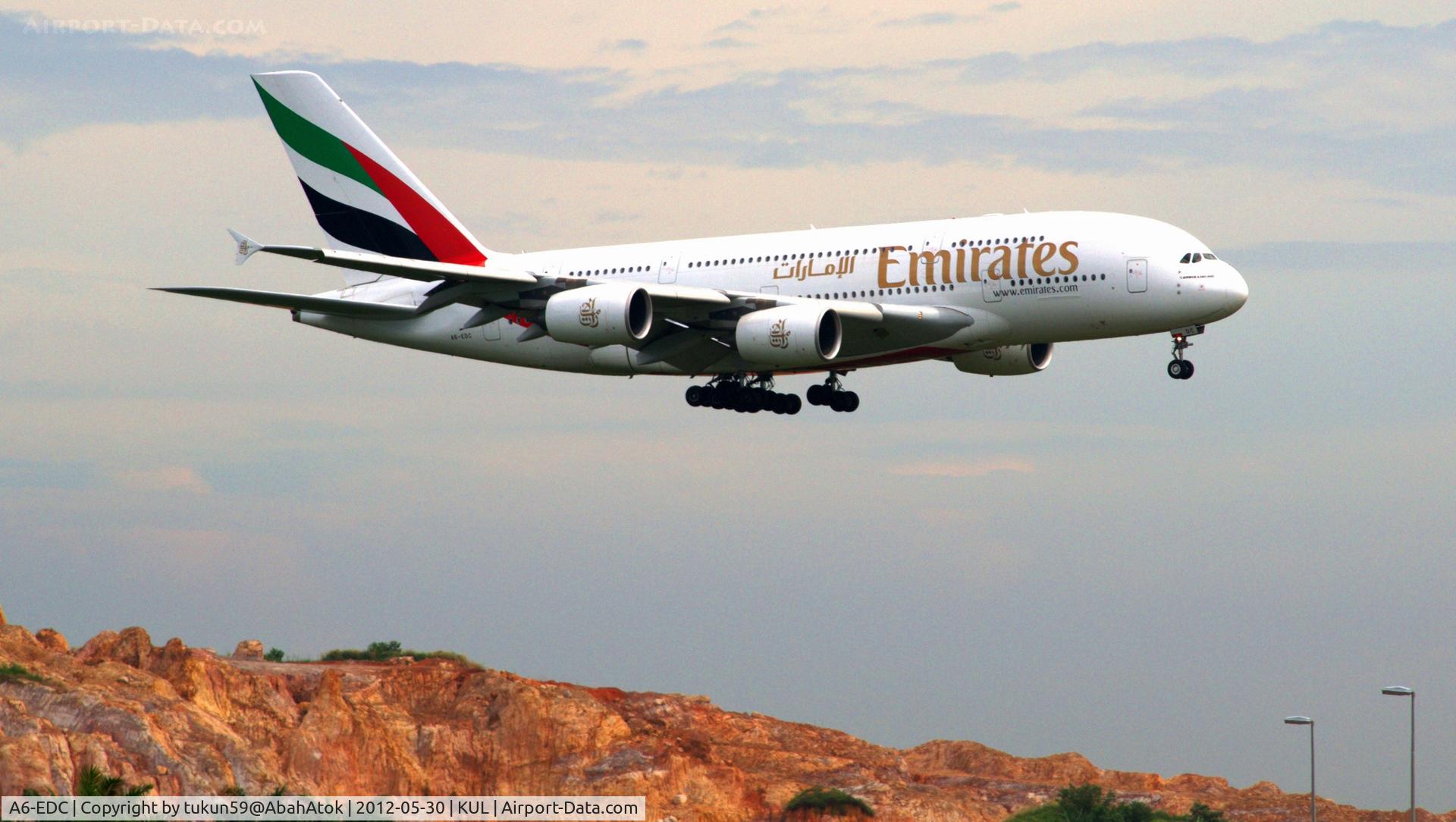 A6-EDC, 2008 Airbus A380-861 C/N 016, Emirates