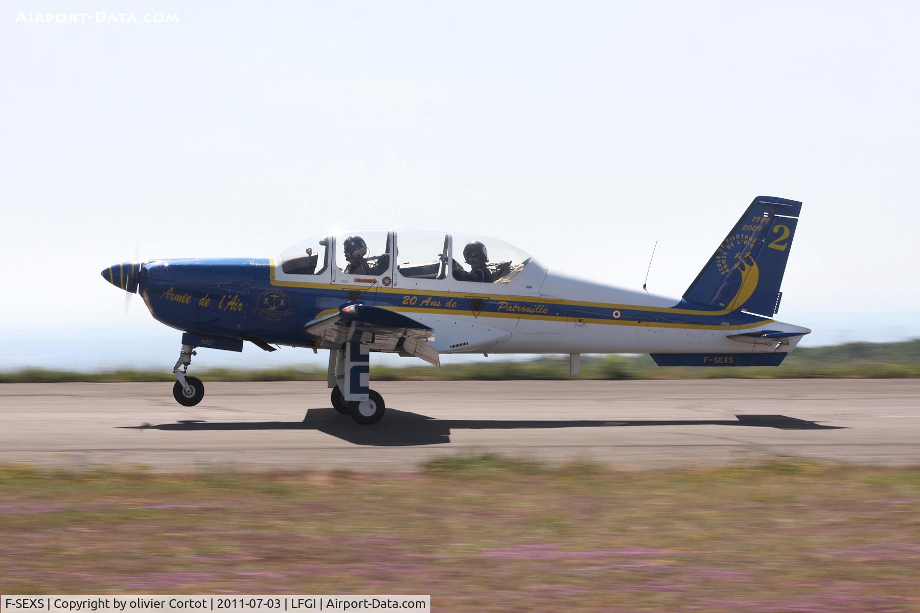 F-SEXS, Socata TB-30 Epsilon C/N 102, Darois airshow 2011