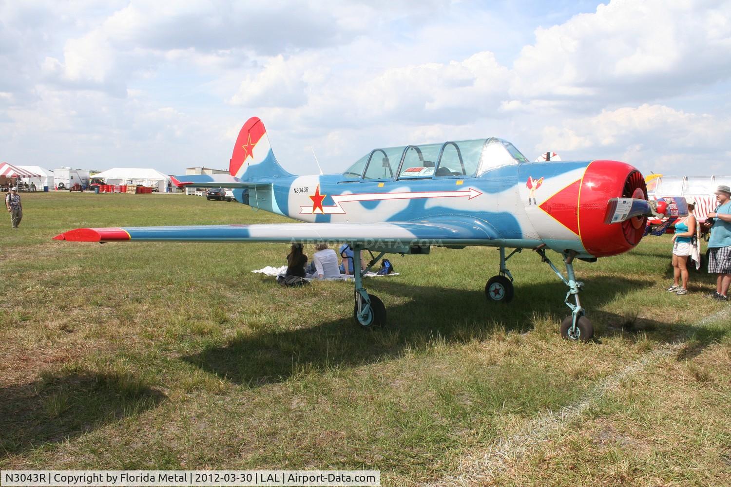 N3043R, 1983 Yakovlev (Aerostar) Yak-52 C/N 833711, Yak 52