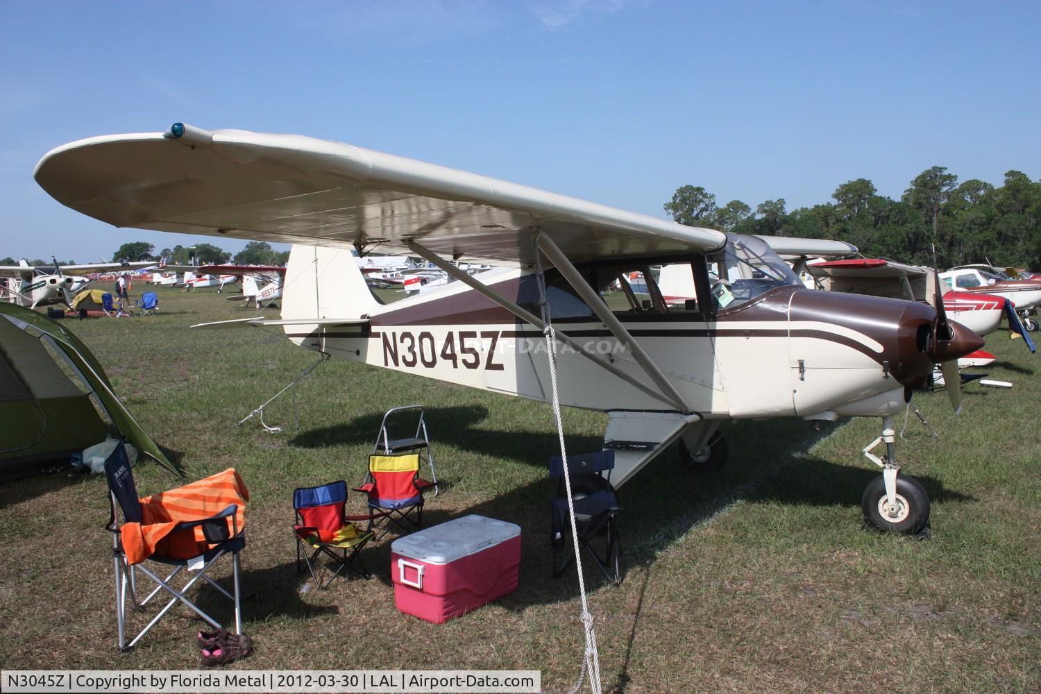 N3045Z, 1959 Piper PA-22-160 Tri Pacer C/N 22-6999, PA-22-160